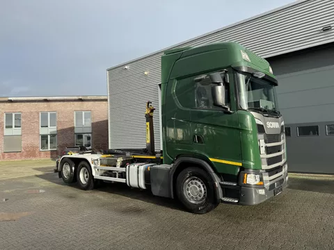 Scania S500NGS 6X2*4 MARREL HOOKLIFT RETARDER NAVI AIRCO TOP CONDITION