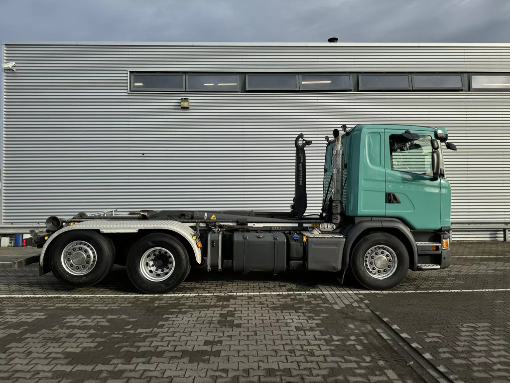 Scania G G410 6X2 hooklift top!! 290000 km