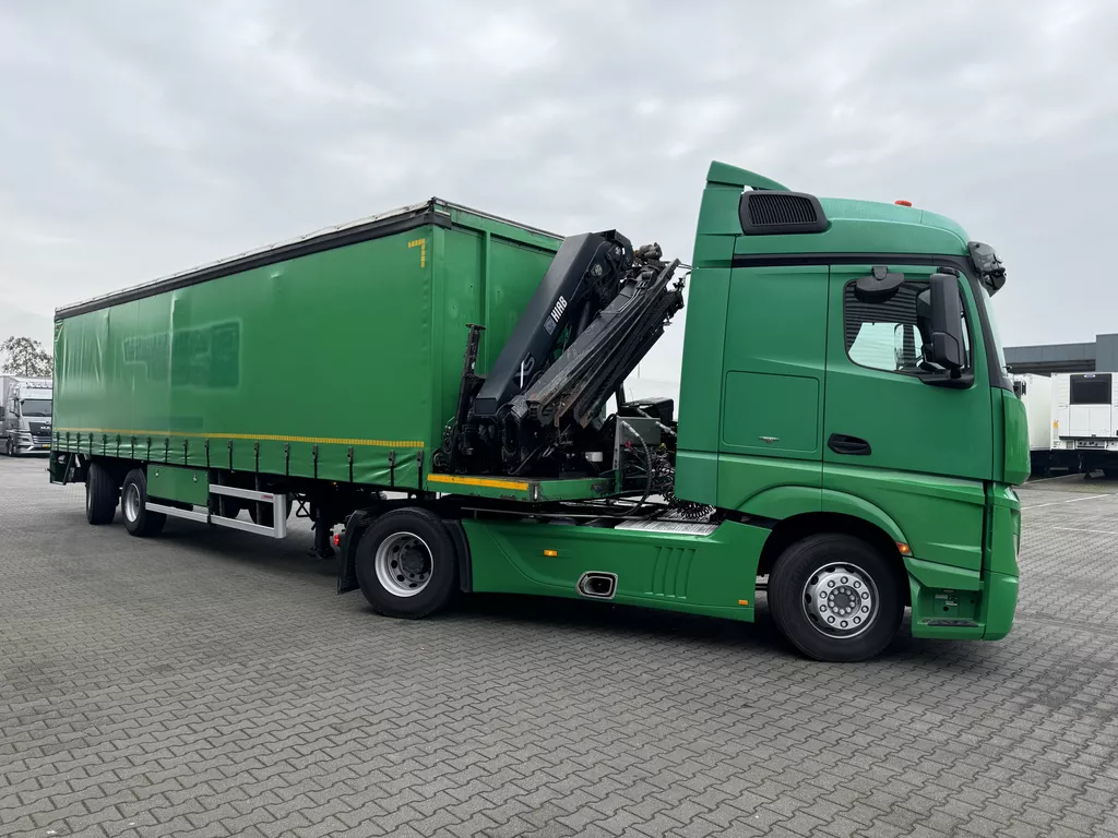 Mercedes-Benz Actros 1833 complete ,kraan ,klep